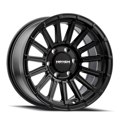MAYHEM Wheels GRANITE SATIN BLACK 17x9 6X139.7 ET0 CB106.1