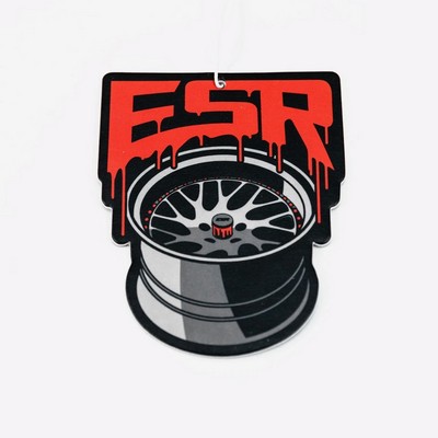 Red Esr Rims ESR Wheels AIR FRESHNER BLACK MIST RED